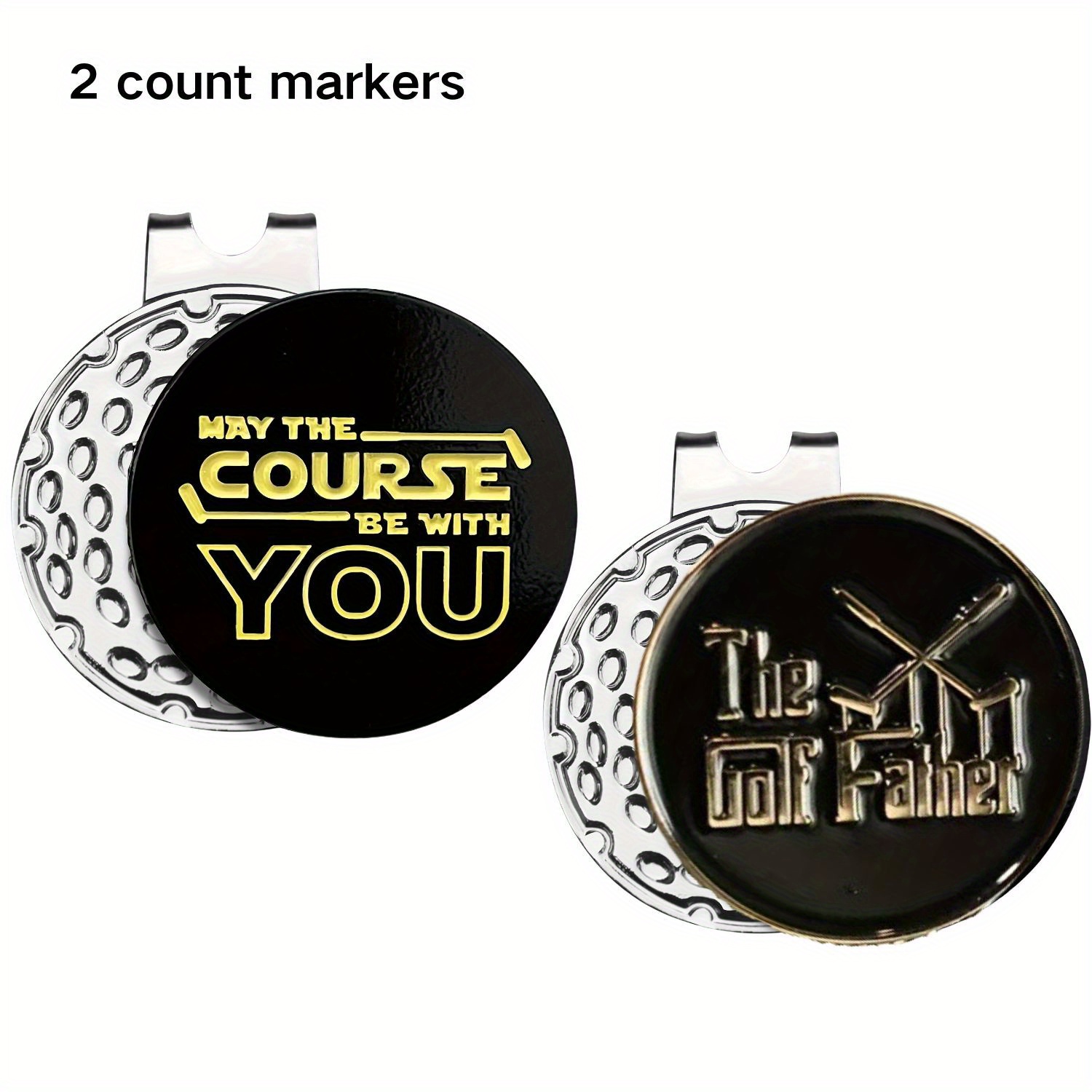 Ball Marker Set - Lot de 2 marqueurs de balle