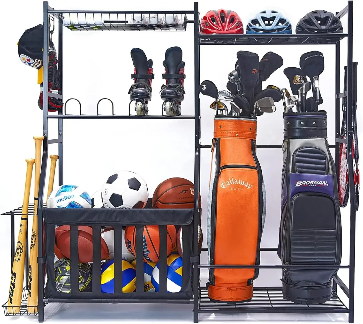 Golf Equipment Organizer For Garage - Organisateur d'équipement sportif de garage, support