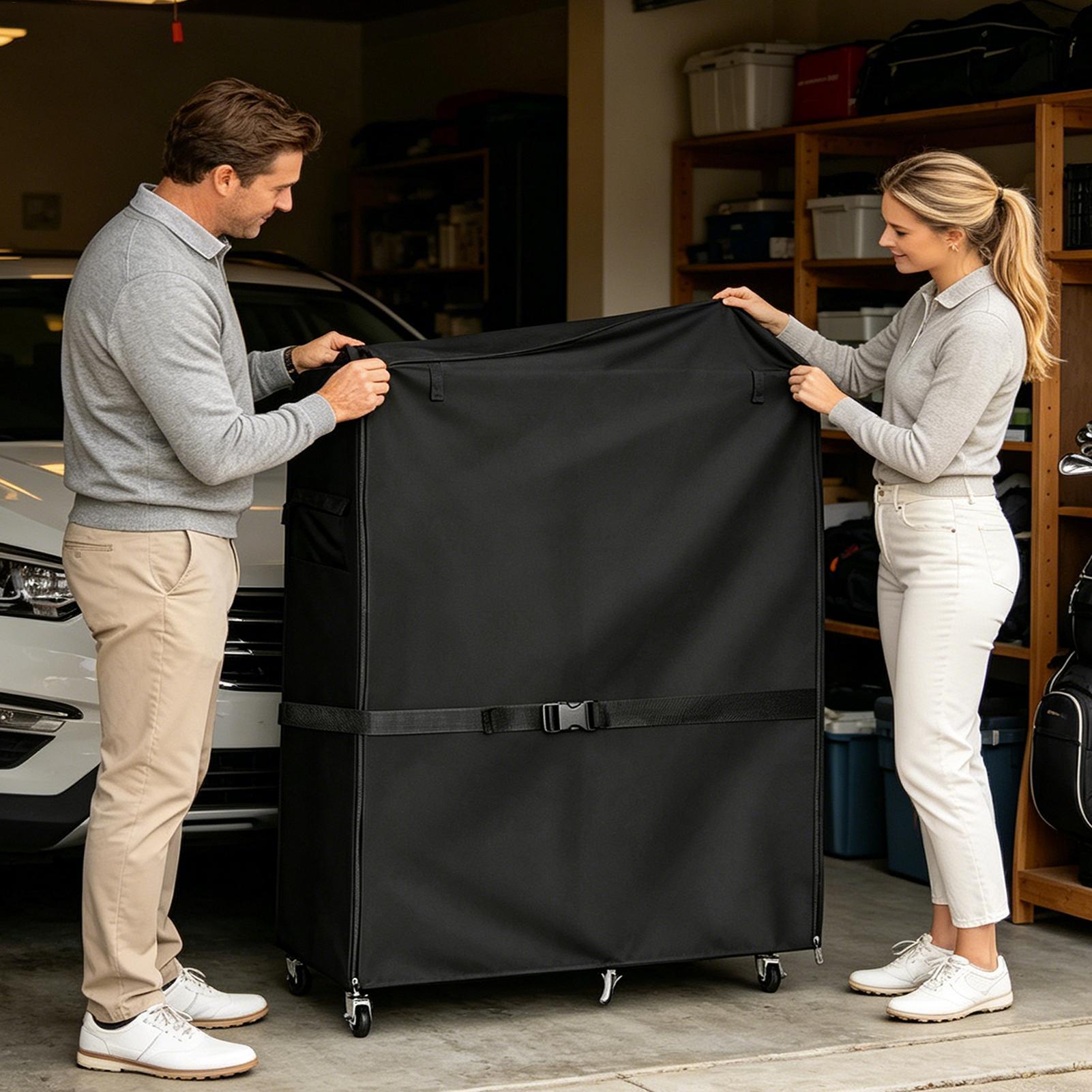Golf Equipment Organizer For Garage - Housse anti-poussière pour support de rangement