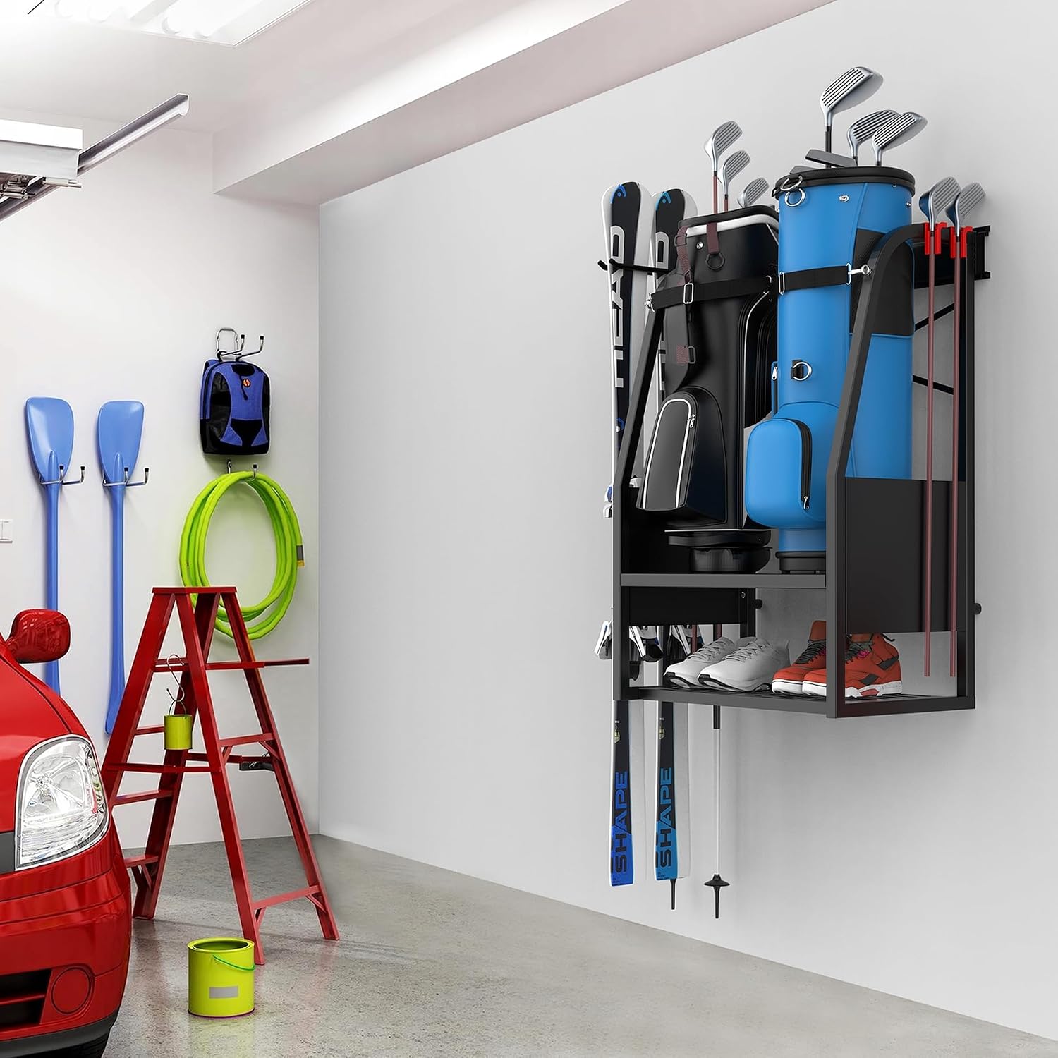 Organisateur mural pour sacs d - Golf Equipment Organizer For Garage avis et prix