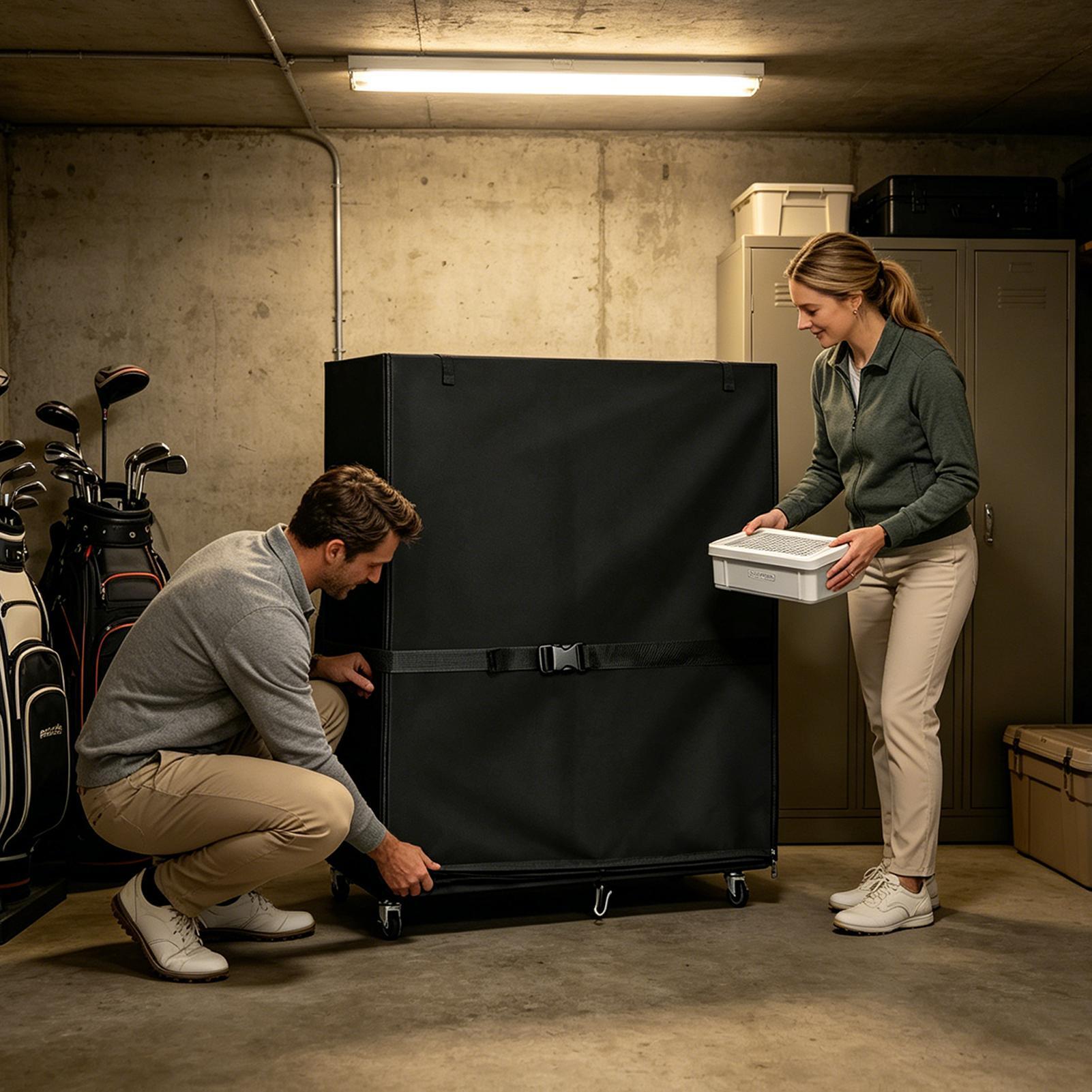 Housse de rangement pour sac d - Golf Equipment Organizer For Garage avis et prix
